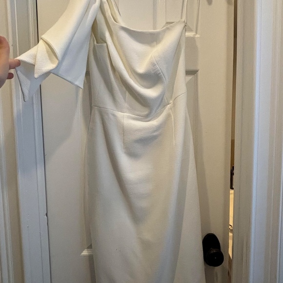 Dress The Population Tiffany One Shoulder Midi Dress - Picture 6 of 7